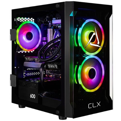 CLX - SET Gaming Desktop - Intel Core i7 14700KF - 32GB DDR5 5600 Memory - GeForce RTX 4060 Ti - 1TB NVMe M.2 SSD + 4TB HDD - Black