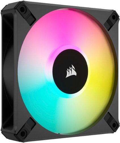 CORSAIR - AF120 RGB ELITE 120mm Computer Case Fan with AirGuide Technology - Black