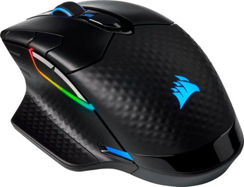 CORSAIR - DARK CORE RGB PRO Wireless Optical Gaming Mouse with Slipstream Technology - Black