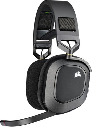 CORSAIR - HS80 RGB Wireless Gaming Headset for PC, Mac, PS5, PS4 - Carbon