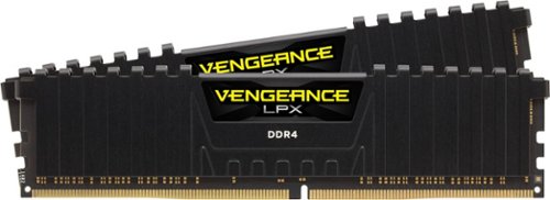 CORSAIR - VENGEANCE LPX 16GB (2x8GB) 3200MHz DDR4 C16 DIMM Desktop Memory - Black