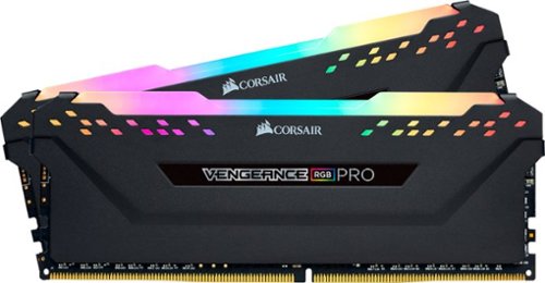 CORSAIR - VENGEANCE RGB PRO 32GB (2x16GB) 3600MHz DDR4 C18 DIMM Desktop Memory - Black