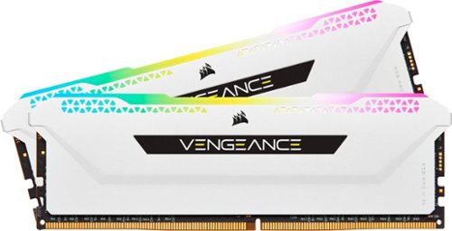 CORSAIR - VENGEANCE RGB PRO SL 16GB (2x8GB) 3200MHz DDR4 C16 DIMM Desktop Memory - White
