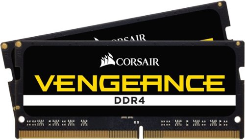 CORSAIR - VENGEANCE Series 32GB (2x16GB) 2666MHz DDR4 C18 SODIMM Laptop Memory - Black