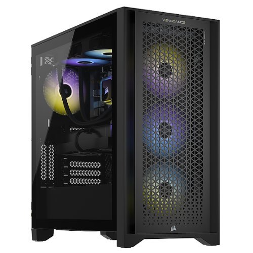 CORSAIR - VENGEANCE a7300 Gaming Desktop - AMD Ryzen 7 7700X - 32GB DDR5 5600 MHz Memory-NVIDIA GeForce RTX 4070 Ti - 1TB SSD - Black