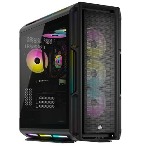 CORSAIR - VENGEANCE a8100 Gaming Desktop - AMD Ryzen 9 7950X - 64GB DDR5 5600 MHz Memory - NVIDIA GeForce RTX 4090 - 4TB SSD - Black