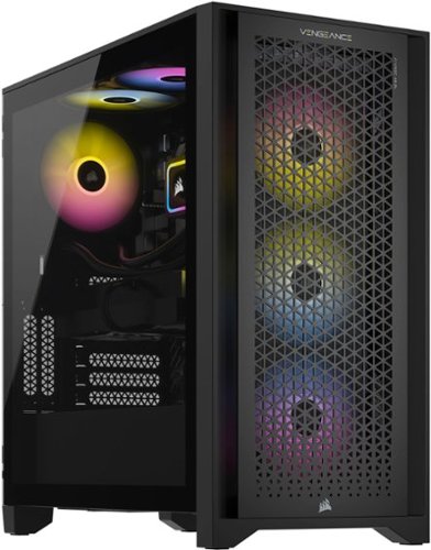 CORSAIR - VENGEANCE i7400 Gaming Desktop - Intel Core i5-13600KF - 32GB DDR5 5600 MHz Memory - NVIDIA GeForce RTX 3070 - 1TB SSD - Black