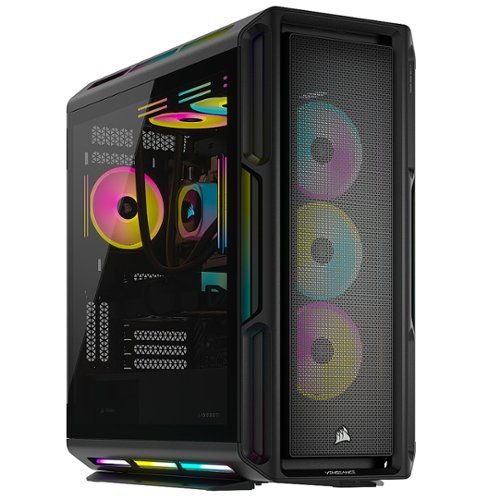 CORSAIR - VENGEANCE i8200 iCUE Link Gaming Desktop -Intel Core i9 14900KF -64GB DDR5 Memory -NVIDIA GeForce RTX 4090-4TB SSD - Black