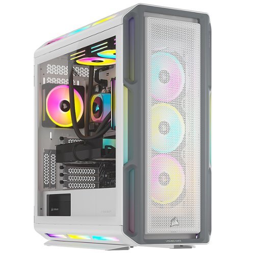 CORSAIR - VENGEANCE i8200 iCUE Link Gaming Desktop-Intel Core i9 14900KF-64GB RGB DDR5 Memory-NVIDIA GeForce RTX 4090- 4TB SSD - White