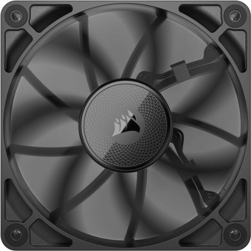 CORSAIR - iCUE LINK RX120 120mm PWM Computer Case Fan Expansion Fan - Black