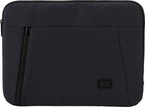 Case Logic - Ashton 13" Laptop Sleeve Laptop Case and Tablet Sleeve with Padded Interior and Zippered Pocket for Accessories - Black