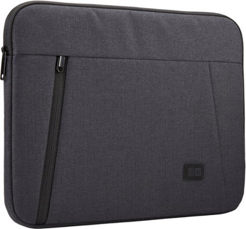 Case Logic - Ashton 14" Laptop Sleeve Laptop Case and Tablet Sleeve with Padded Interior and Zippered Pocket for Accessories - Gray