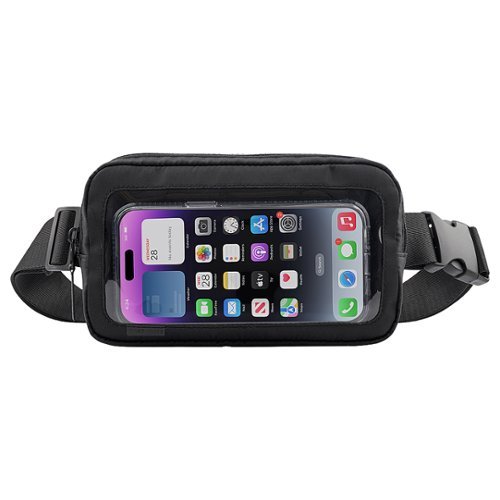 Case-Mate - Belt Bag for Most Cell Phones - Black