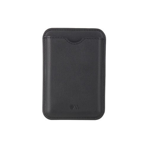 Case-Mate - Magnetic Cardholder with MagSafe For select Apple iPhones - Black