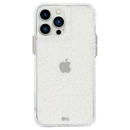 Case-Mate - Sheer Crystal Hardhsell Case w/ Antimicrobial for iPhone 13 Pro Max - Multi