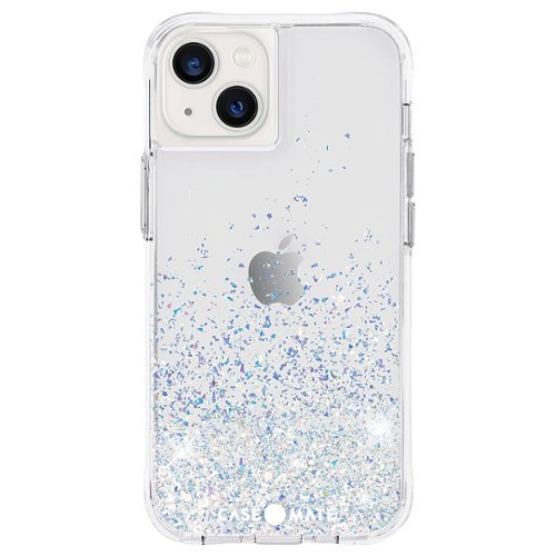 Case-Mate - Twinkle Ombre Hardshell Case w/ Antimicrobial for iPhone 13 - Stardust