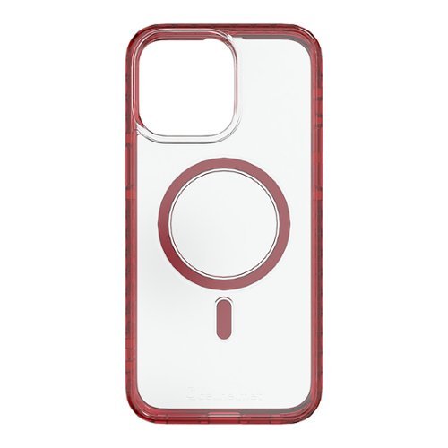 Cellhelmet - Magnitude Series Case with MagSafe for Apple iPhone 15 Pro Max - Scarlett Red