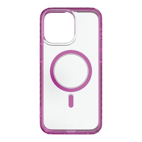 Cellhelmet - Magnitude Series Case with MagSafe for Apple iPhone 15 Pro Max - Vivid Magenta