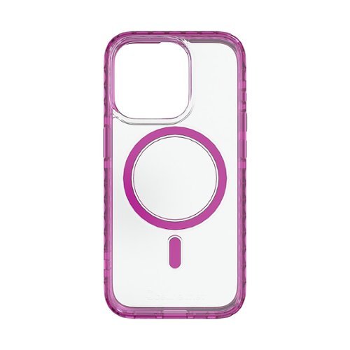 Cellhelmet - Magnitude Series Case with MagSafe for Apple iPhone 15 Pro - Vivid Magenta