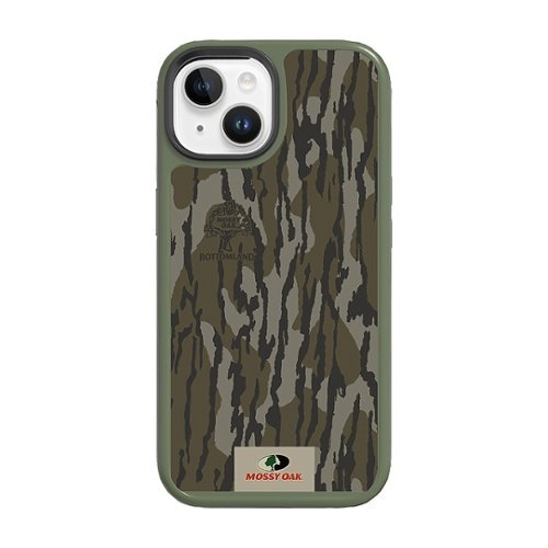 Cellhelmet - Mossy Oak Fortitude Case for Apple iPhone 15 Plus - Olive Green