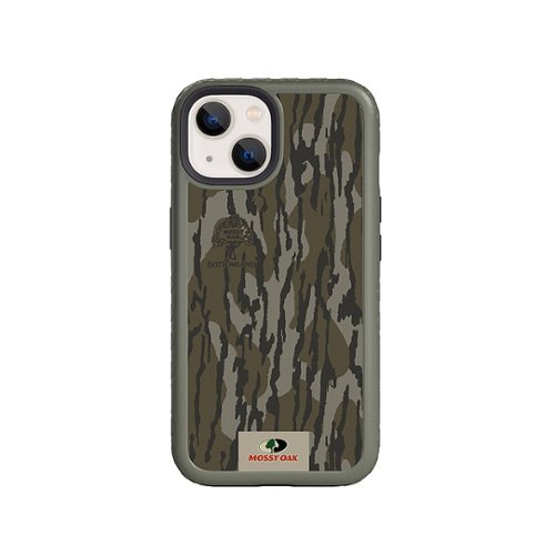 Cellhelmet - Mossy Oak Fortitude Case with MagSafe for Apple iPhone 14 - Olive Drab Green