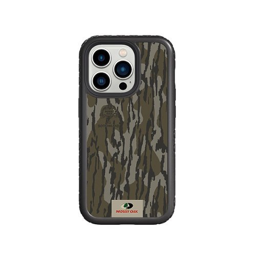 Cellhelmet - Mossy Oak Fortitude Case with MagSafe for Apple iPhone 14 Pro - Onyx Black