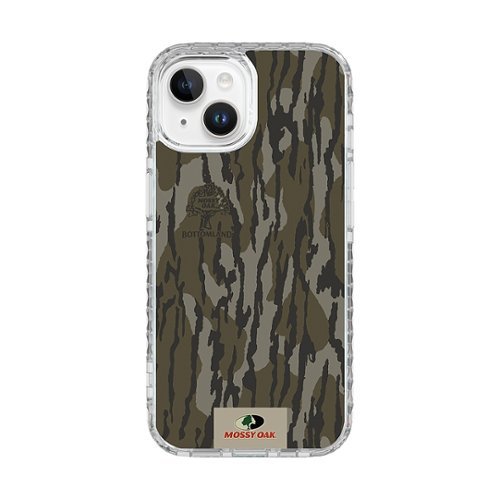 Cellhelmet - Mossy Oak Magnitude Case for Apple iPhone 15 Plus - Crystal Clear