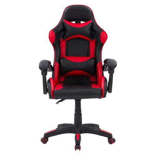 CorLiving Ravagers Gaming Chair - Black and Red