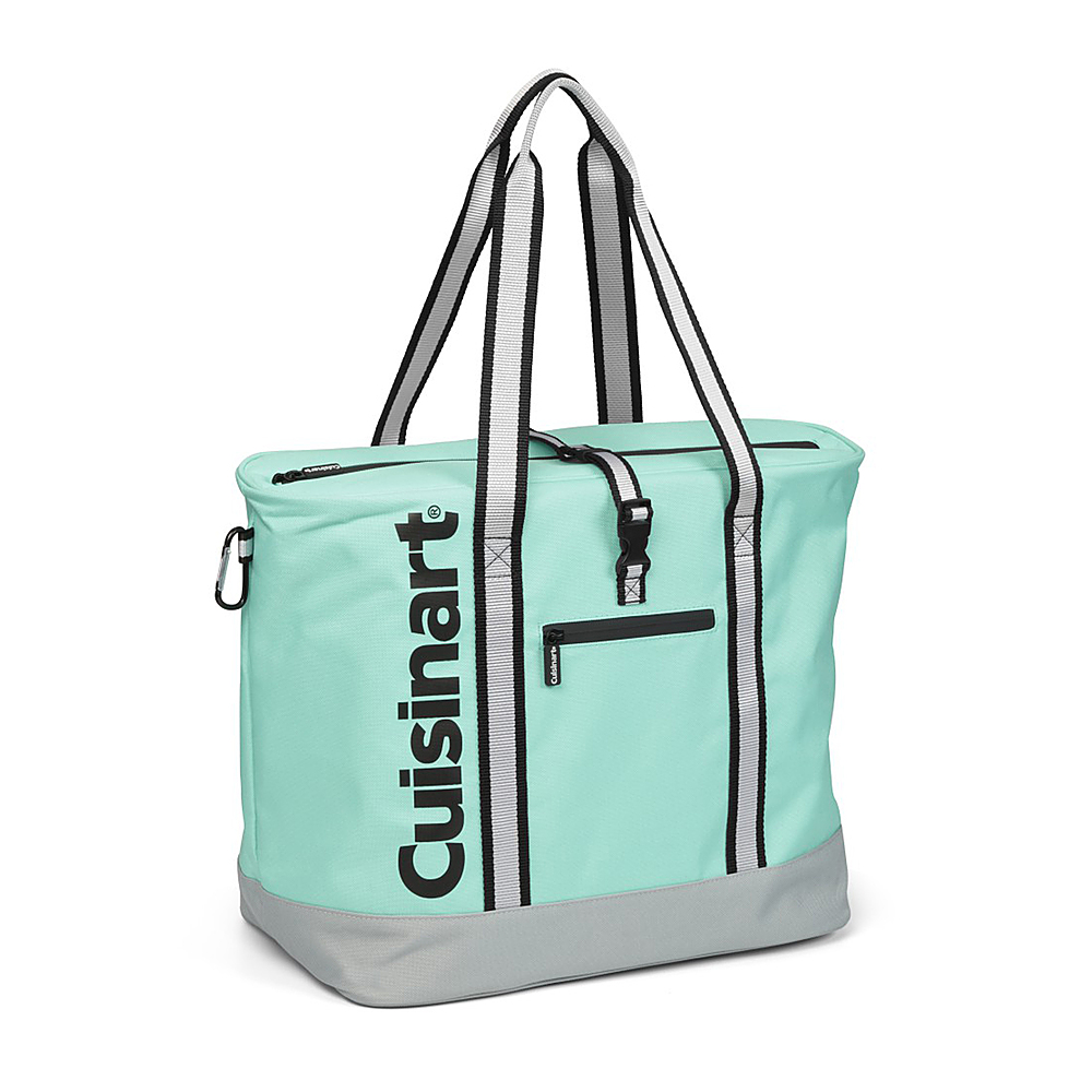 Cuisinart - 35-Can Thermal Insulated Tote Cooler Bag - Turquoise