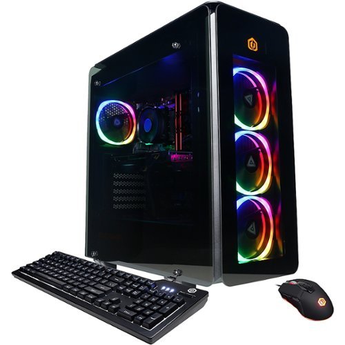 CyberPowerPC - Gamer Master Gaming Desktop - AMD Ryzen 7 7700 - 32GB Memory - AMD Radeon RX 7700 XT - 2TB SSD - Black