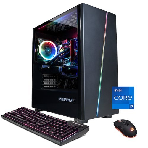 CyberPowerPC - Gamer Supreme Gaming Desktop - Intel Core i7-13700F - 16GB Memory - NVIDIA GeForce RTX 4060 - 2TB SSD - Black