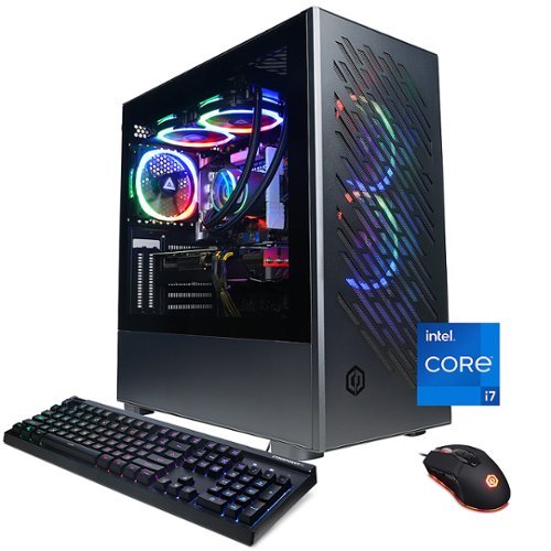 CyberPowerPC - Gamer Supreme Gaming Desktop - Intel Core i7-14700F - 16GB Memory - NVIDIA GeForce RTX 4060 8GB - 2TB SSD - Black