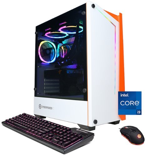 CyberPowerPC - Gamer Supreme Gaming Desktop - Intel Core i9-13900KF - 16GB Memory - NVIDIA GeForce RTX 4070 Ti - 2TB SSD - White