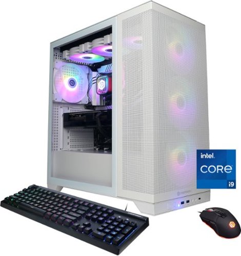 CyberPowerPC - Gamer Supreme Gaming Desktop - Intel Core i9-14900KF - 32GB Memory - NVIDIA GeForce RTX 4070 SUPER 12GB - 2TB SSD - White