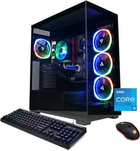 CyberPowerPC - Gamer Xtreme Gaming Desktop - Intel Core i5-14400F - 16GB Memory - NVIDIA GeForce RTX 4060 8GB - 1TB SSD - Black