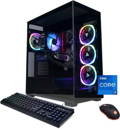 CyberPowerPC - Gamer Xtreme Gaming Desktop - Intel Core i7-14700F - 16GB Memory - NVIDIA GeForce RTX 4060 Ti 8GB - 2TB SSD - Black