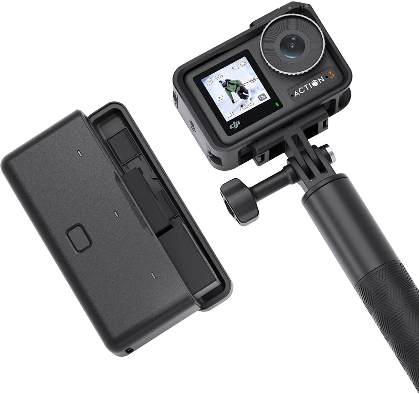 DJI - Osmo Action 3 Adventure Combo 4K Action Camera - Gray