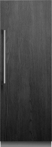 Dacor - 21.6 Cu. Ft. Built-In Column Refrigerator with SteelCool Interior - Custom Panel Ready
