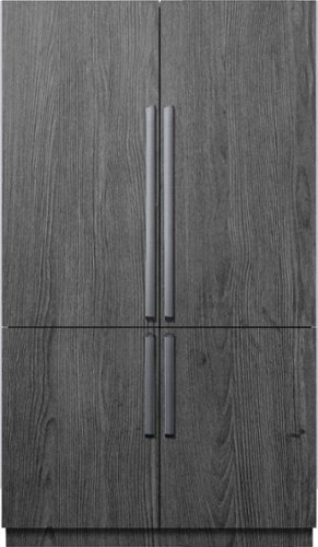 Dacor - 27.7 Cu. Ft. 4-Door Flex French Door Built-In Smart 48" Refrigerator with Beverage Center and Whiskey Ball Ice™ - Custom Panel Ready