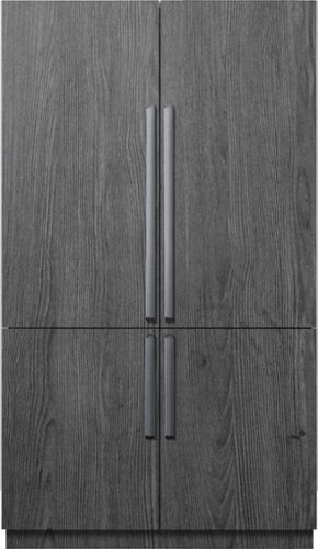 Dacor - 27.7 Cu. Ft. 4-Door Flex French Door Built-In Smart 48" Refrigerator with Precise Cooling - Custom Panel Ready