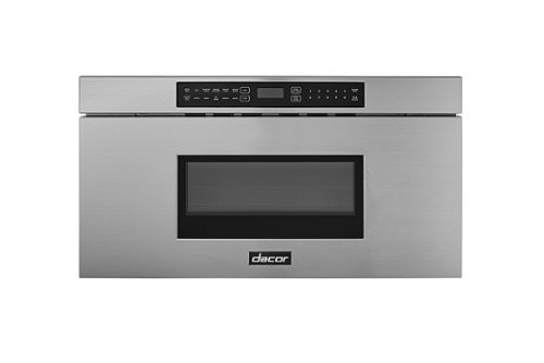 Dacor - 30" 1.2 Cu. Ft. Built-In Microwave Drawer with Multi-Sequence Cooking and Smart Moisture Sensor - Silver Stainless Steel