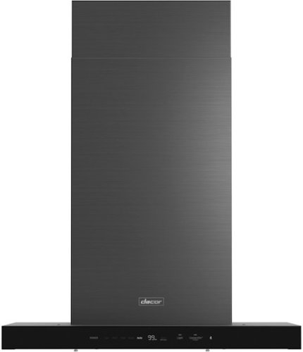 Dacor - 30" Externally Vented Chimney Range Hood with AutoConnect™ - Graphite Steel