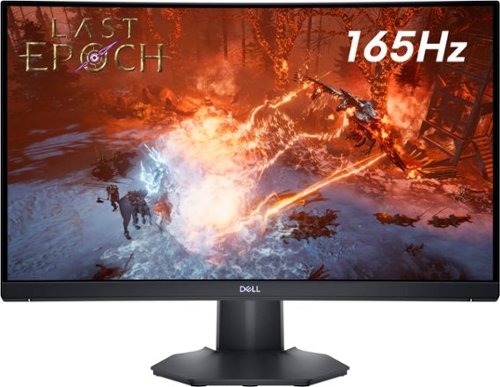 Dell - 24" VA LED FHD Curved Gaming Monitor (HDMI 2.0, Display Port 1.2) - Black