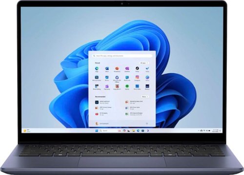 Dell - Inspiron 14 2-in-1 Touch Laptop - AMD Ryzen 5 Processor - AMD Radeon Graphics - 8 GB Memory - 512 GB SSD - Midnight Blue