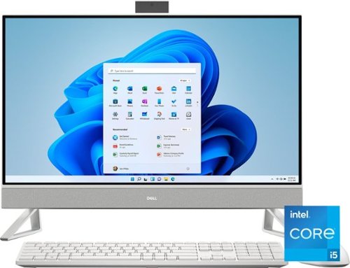 Dell - Inspiron 27" All-In-One Desktop - 13th Gen Intel Core i5 - 8GB Memory - 512GB SSD - White