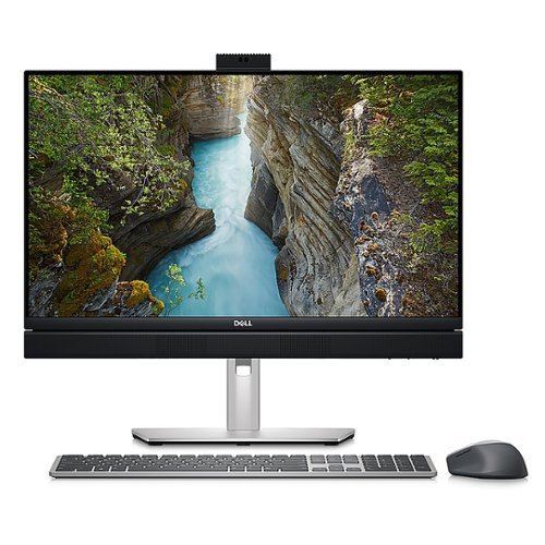 Dell - OptiPlex 7000 23.8" All-In-One - Intel Core i7 - 16 GB Memory - 256 GB SSD - Dark Gray