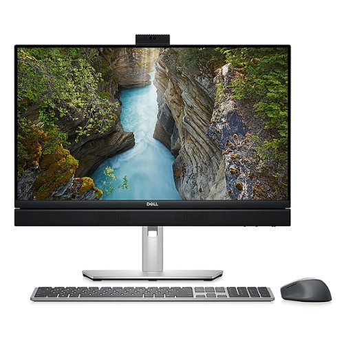 Dell - OptiPlex 7000 23.8" Touch-Screen All-In-One - Intel Core i5 - 16 GB Memory - 256 GB SSD - Silver