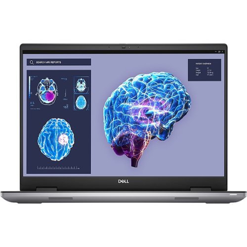 Dell - Precision 7000 16" Laptop - Intel Core i7 with 32GB Memory - 512 GB SSD - Gray
