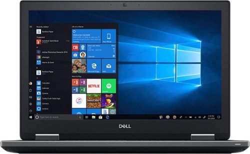 Dell - Precision 7730 17.3" Refurbished Laptop - Intel 8th Gen Core i7 with 64GB Memory - NVIDIA Quadro P3200 - 2TB SSD - Black