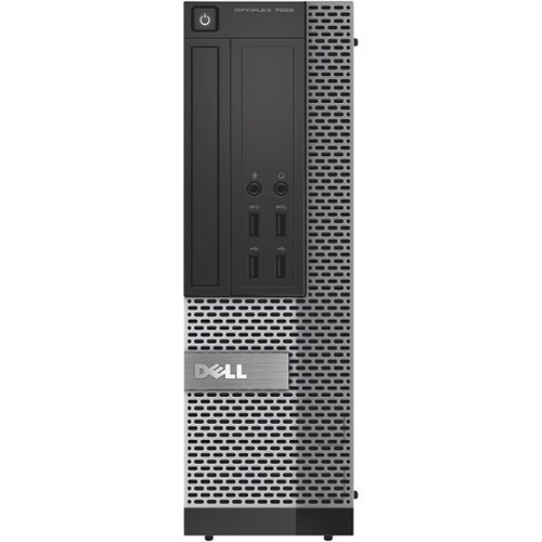 Dell - Refurbished OptiPlex Desktop - Intel Core i7 - 16GB Memory - 480GB SSD - Black/Silver